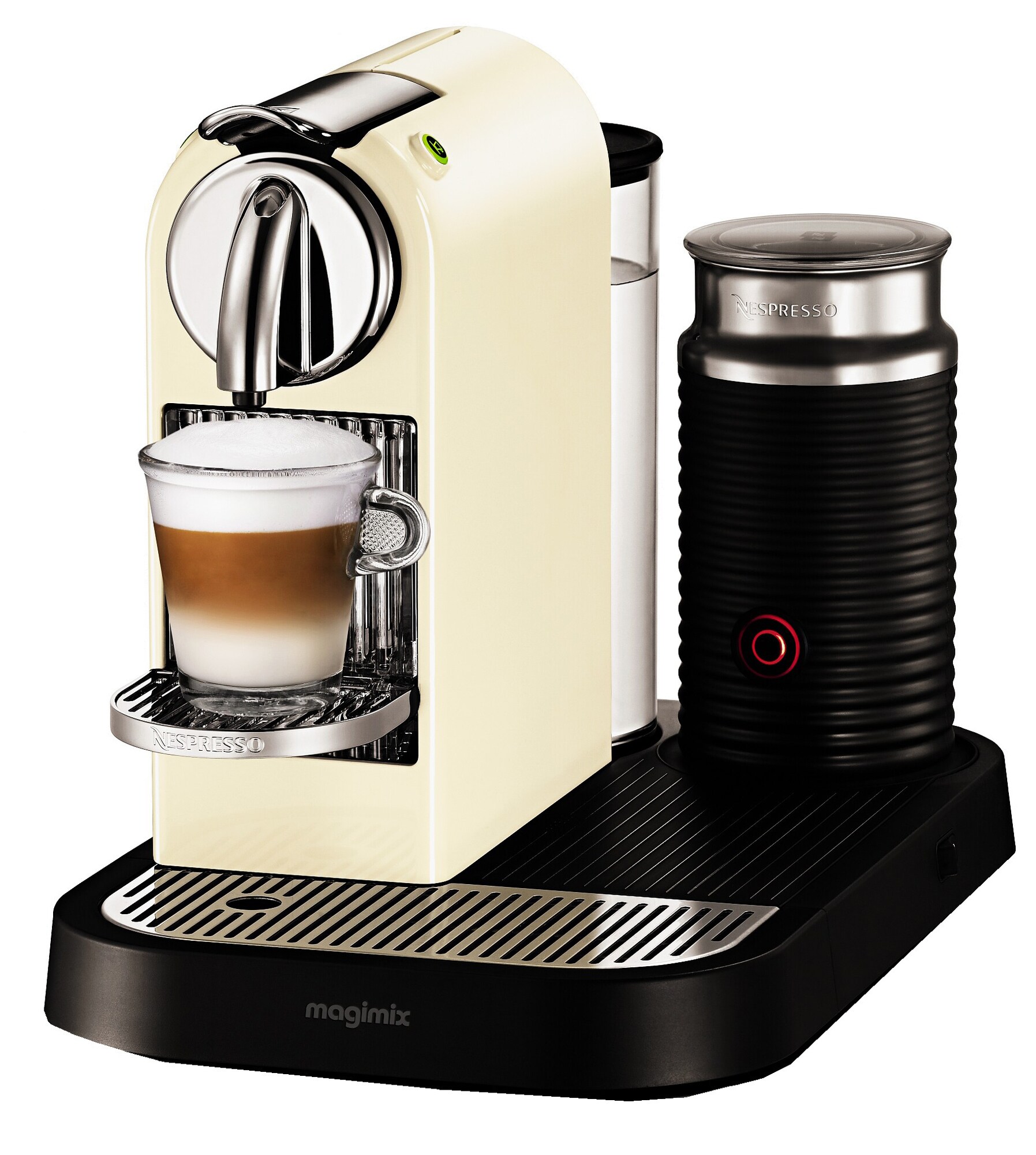 Nespresso Citiz and Milk Kapselmaskin D120 (crème-vit) - Elgiganten