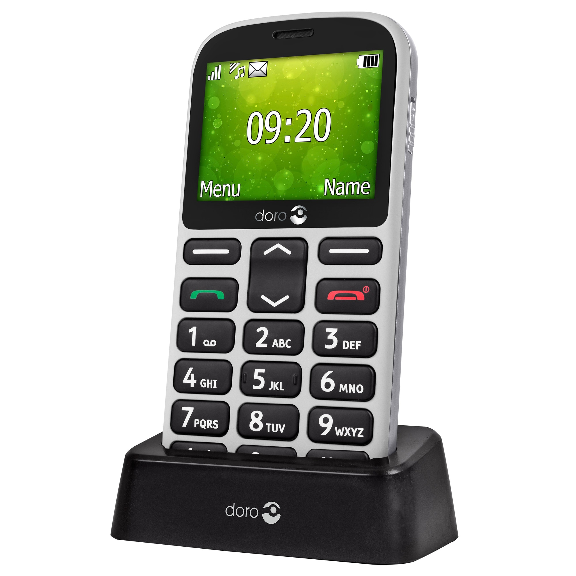 Doro 1362 mobiltelefon senior (vit) - Mobiltelefoner - Elgiganten