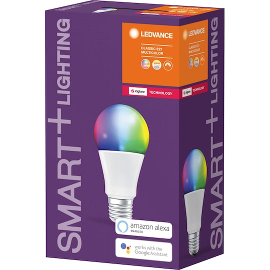 Ledvance Smart+ LED RGBW glödlampa E27 60W 151749 - Elgiganten