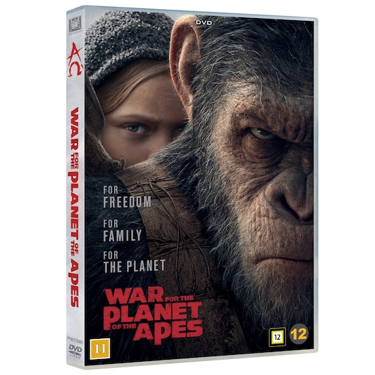 War for the Planet of the Apes (DVD) - Elgiganten