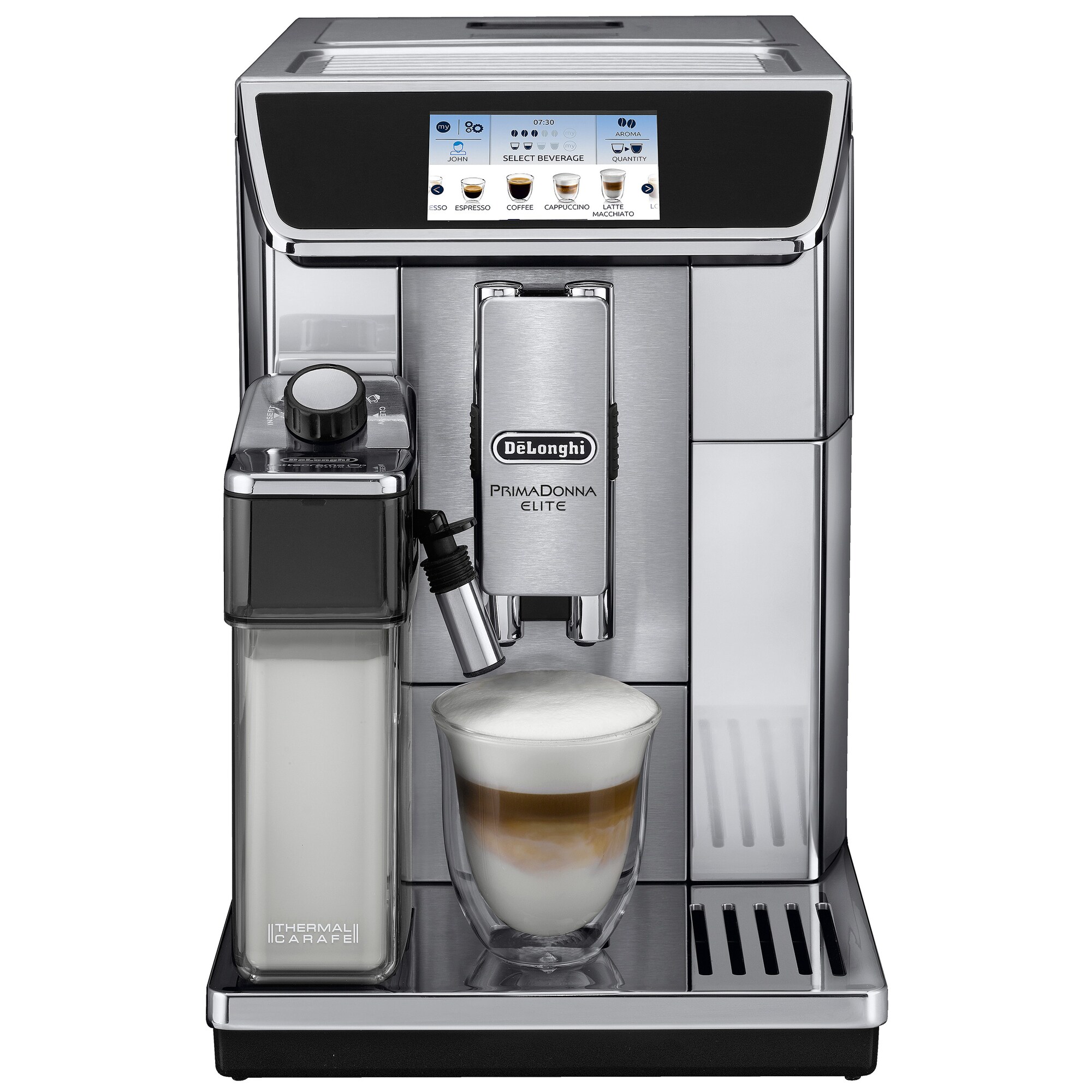 DeLonghi Primadonna Elite espressomaskin ECAM65075MS - Elgiganten