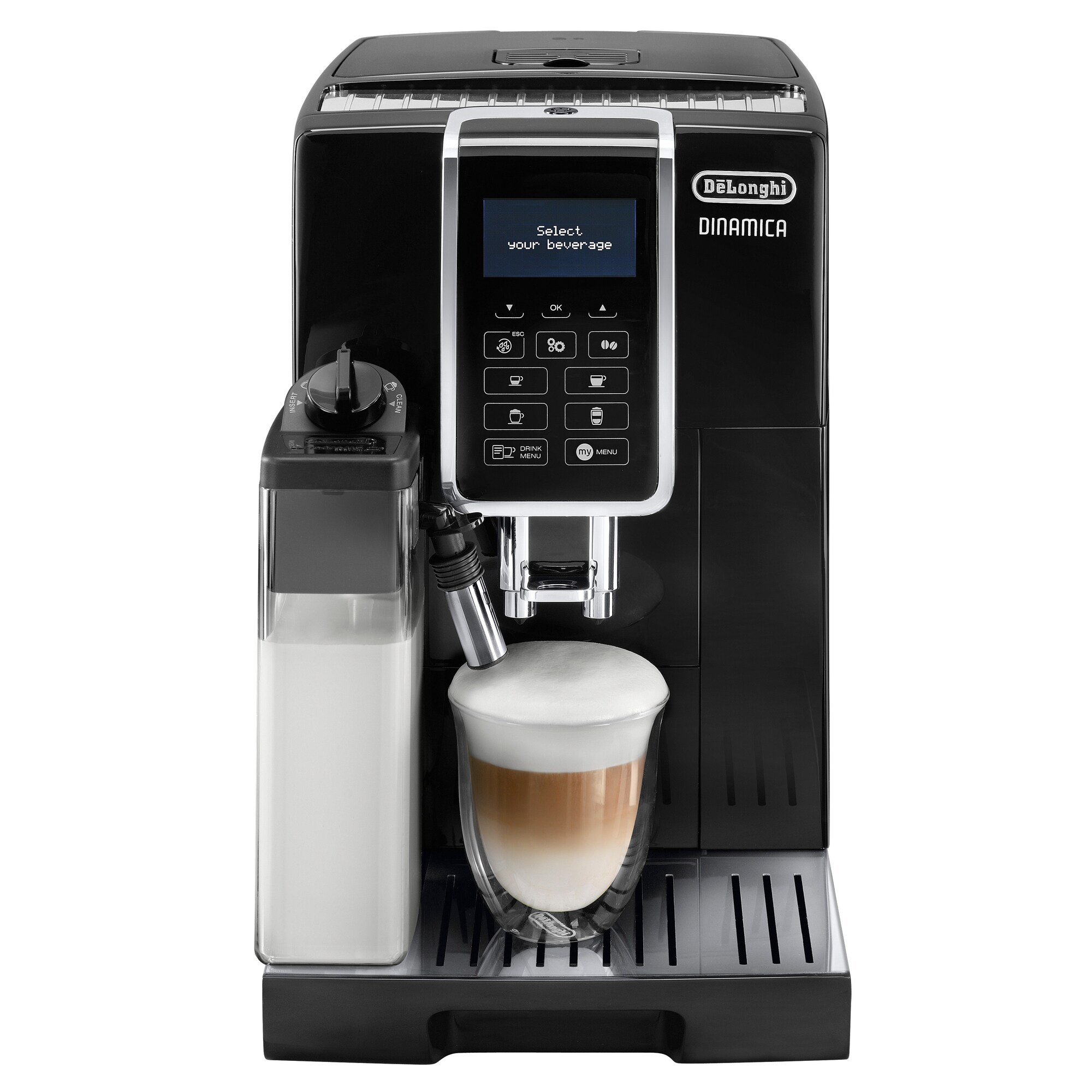DeLonghi Dinamica espressomaskin ECAM 350.55 (svart) - Kaffemaskin ...