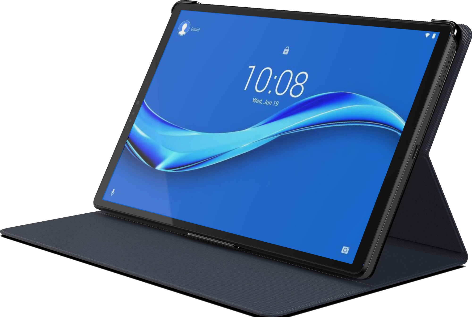 Lenovo Tab M10 FHD Plus foliofodral med skärmskydd (svart) - Tillbehör  iPad, Surfplatta - Elgiganten