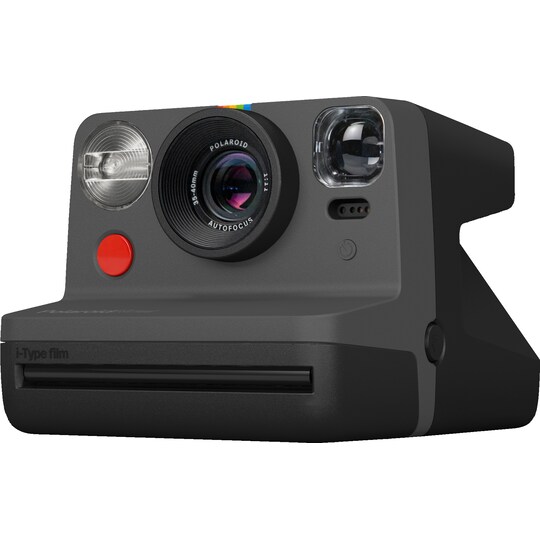 Polaroid Now analog kamera (svart) - Elgiganten