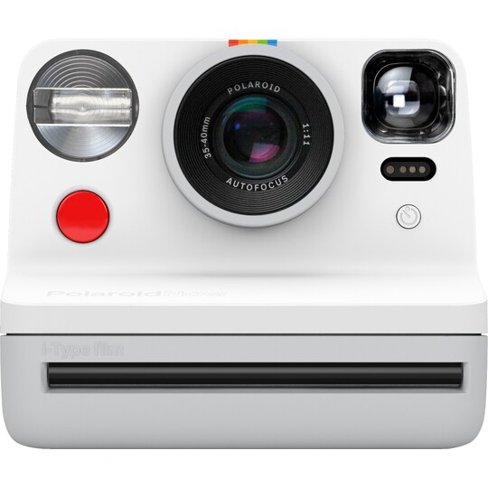 Polaroid Now analog kamera (vit) - Elgiganten