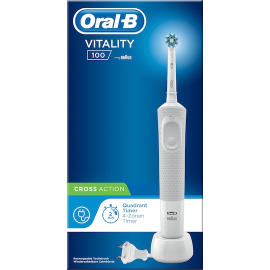 Oral-B Vitality 100 eltandborste - Elgiganten