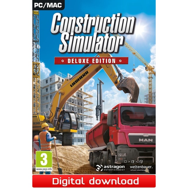 Construction Simulator: Deluxe Edition - PC Windows,Mac OSX
