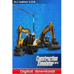 Construction Simulator 2015: Liebherr A 918 - PC Windows,Mac OSX