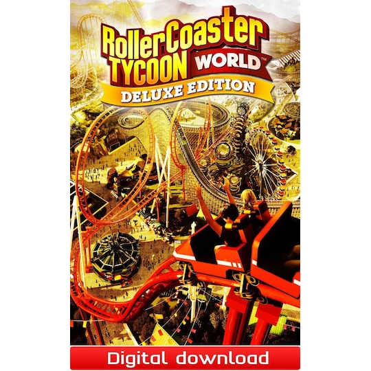 RollerCoaster Tycoon World Deluxe Edition - PC Windows,Mac OSX,Linux -  Elgiganten