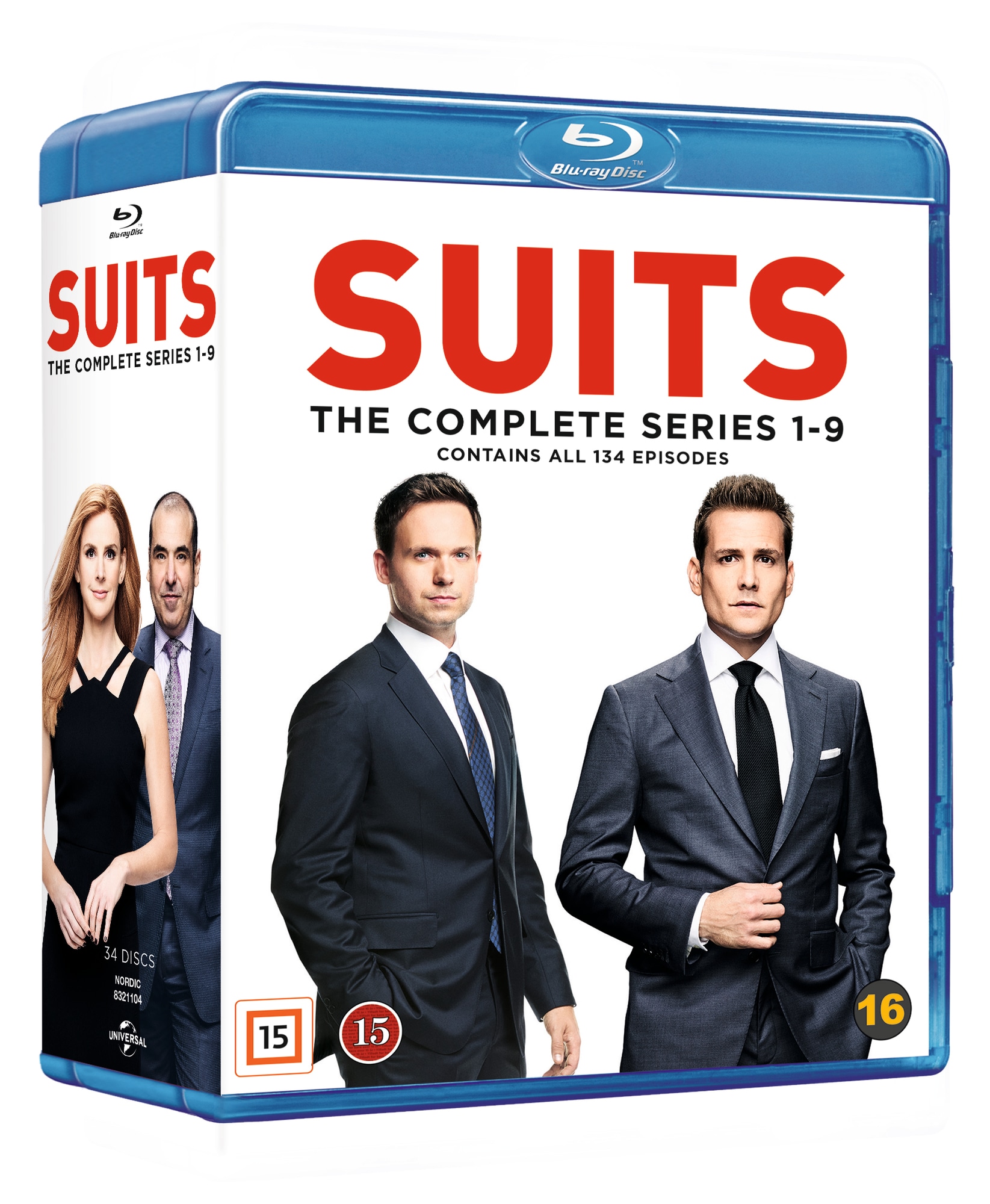 Suits Complete Series Blu Ray Elgiganten