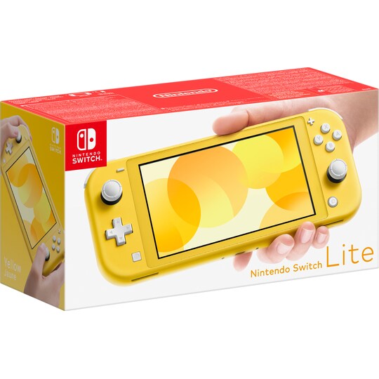 Nintendo Switch Lite EU spelkonsol (gul) - Elgiganten