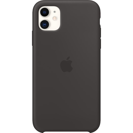 iPhone 11 silikonskal (svart) - Elgiganten