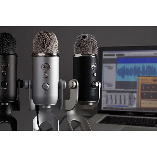 Blue Microphones Yeti USB Mikrofon (aluminium) - Elgiganten