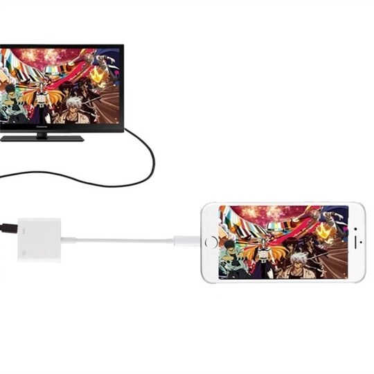 iPhone till TV-adapter - digital kabel - Elgiganten