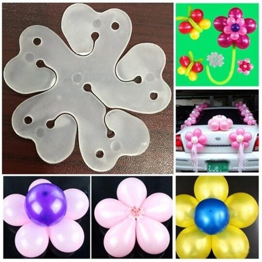 5Pack Ballonghållare Blomma - Ballongstickers / dekorationsfäste -  Elgiganten