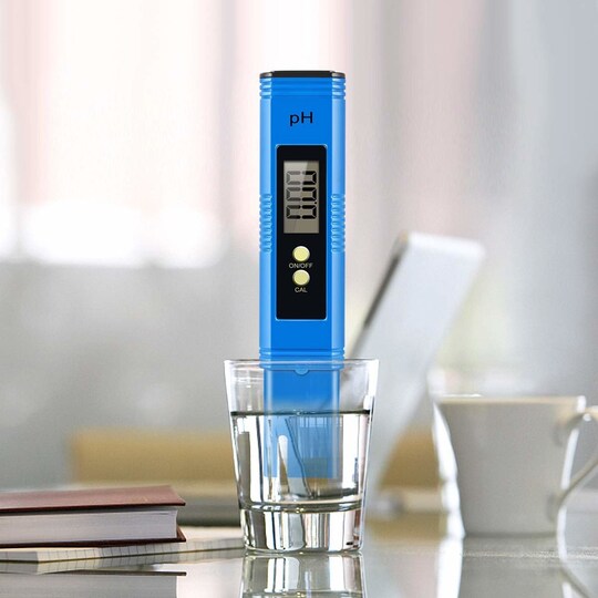 Digital pH mätare för vatten - blå - Elgiganten