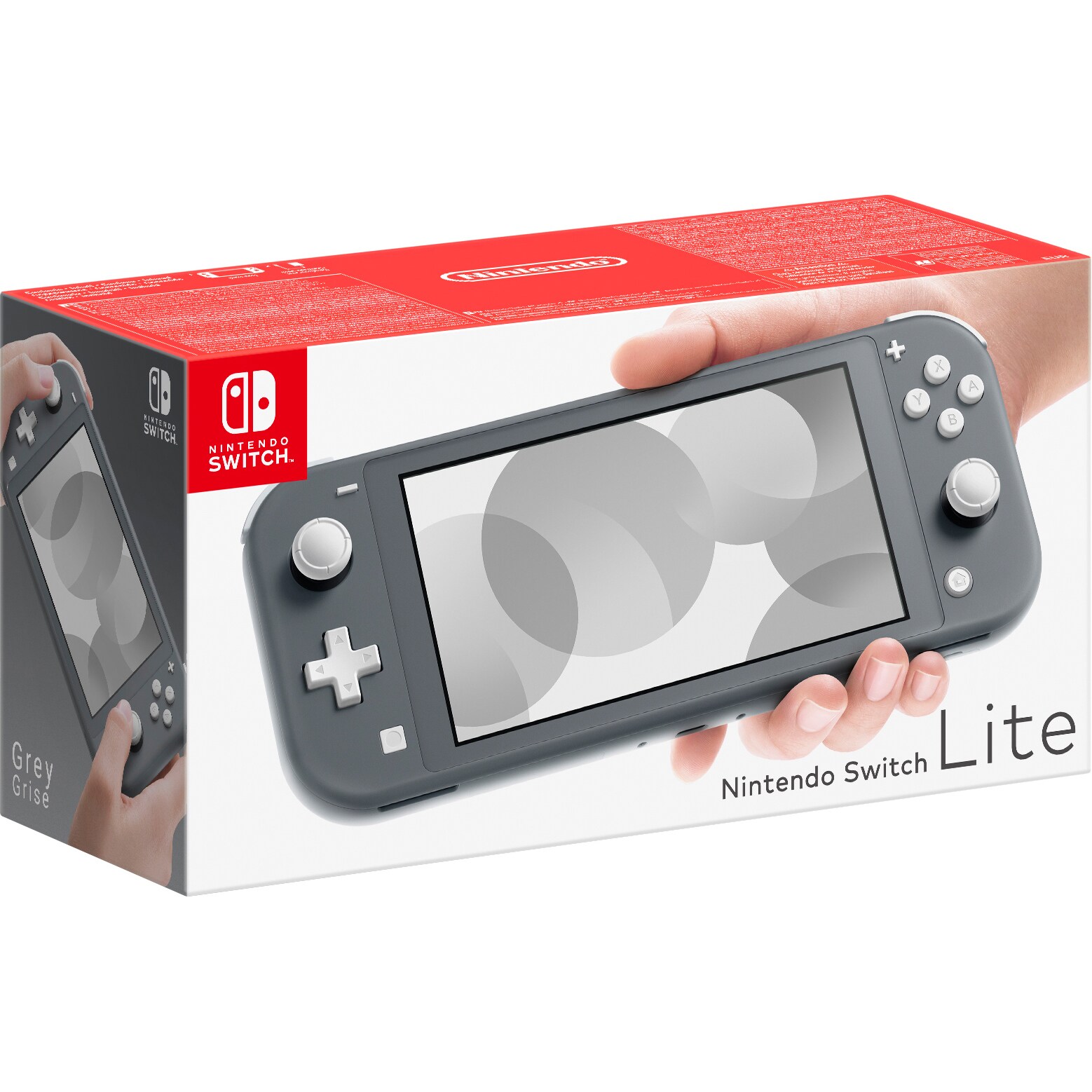 Nintendo Switch Lite EU spelkonsol (grå) - Elgiganten