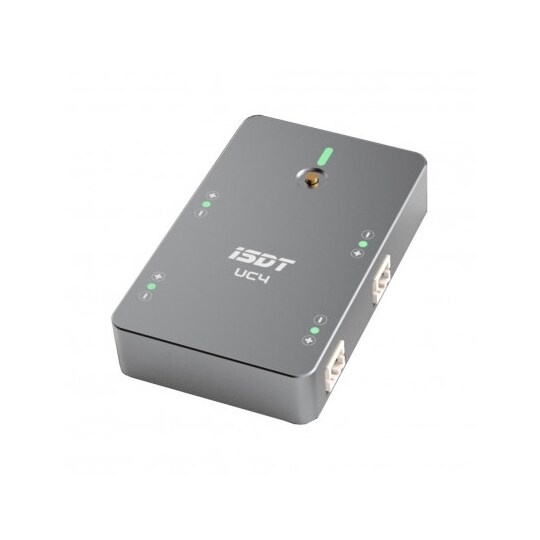 ISDT UC4 4x1.5A 1S PH2.0 USB Type-C-laddare - Elgiganten