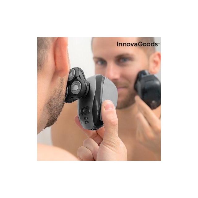 Uppladdningsbar och ergonomisk rakapparat 5-i-1 shavestyler innovagoods