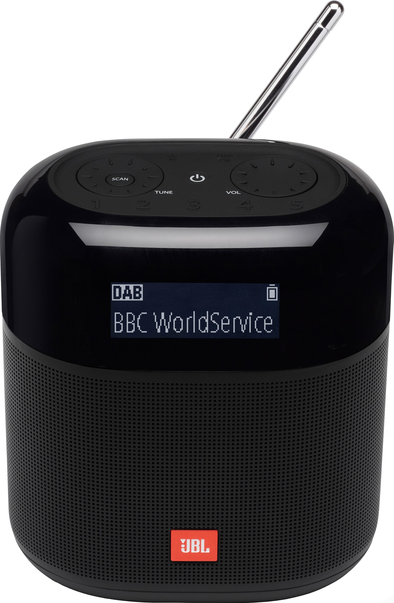 JBL Tuner XL bärbar högtalare med DAB+/FM-radio (svart) - Elgiganten