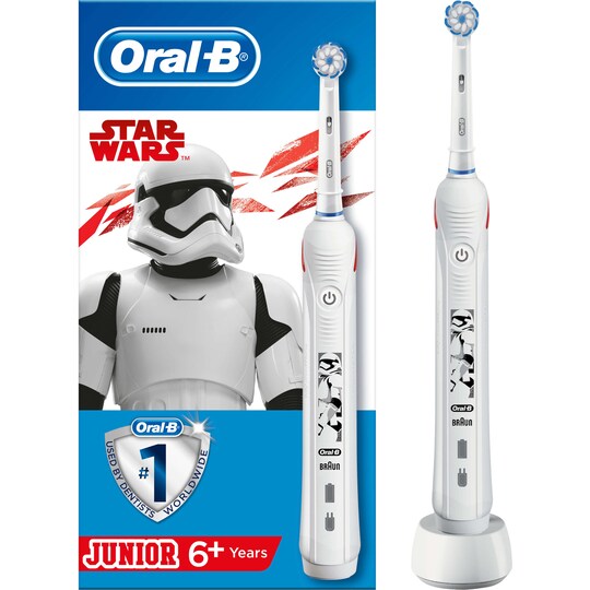 Oral-B Junior D501 Star Wars eltandborste för barn - Elgiganten