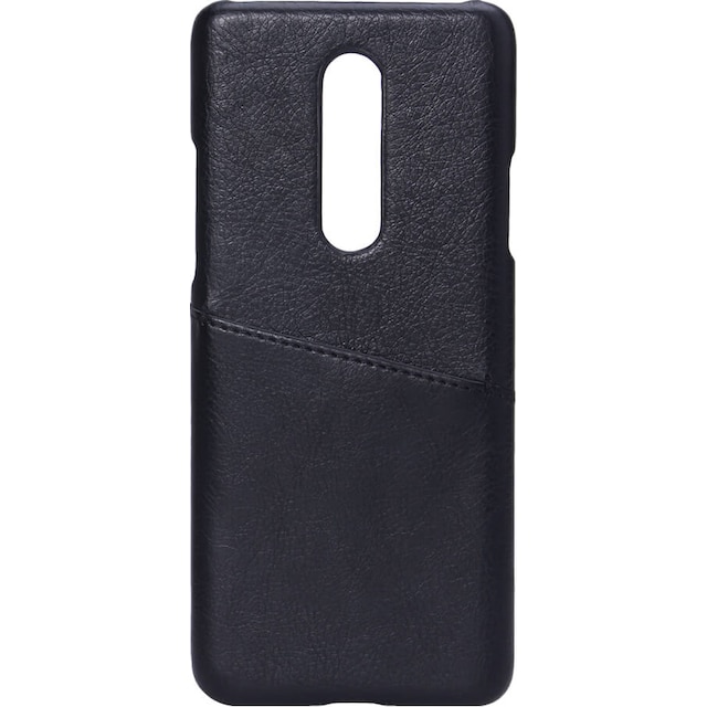 Onsala Samsung Galaxy S10 kortfodral i läder (svart)