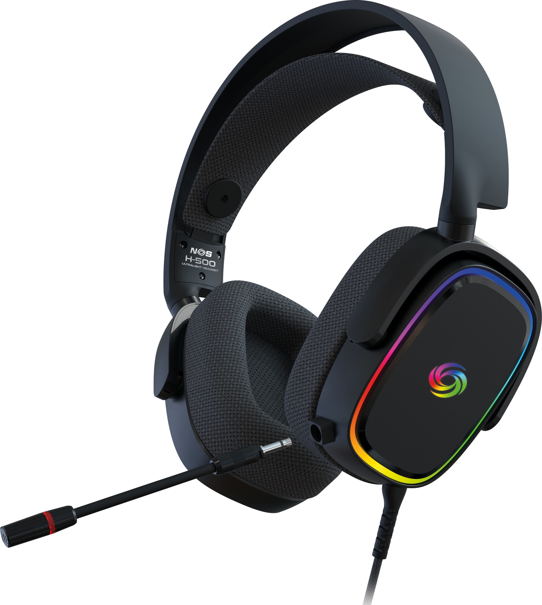 NOS H-500 gaming headset (svart) - Elgiganten