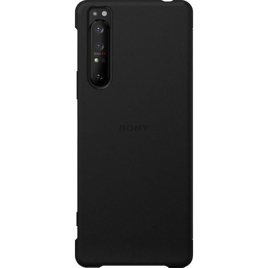 Sony Xperia 1 II Style Cover View fodral (svart) - Elgiganten