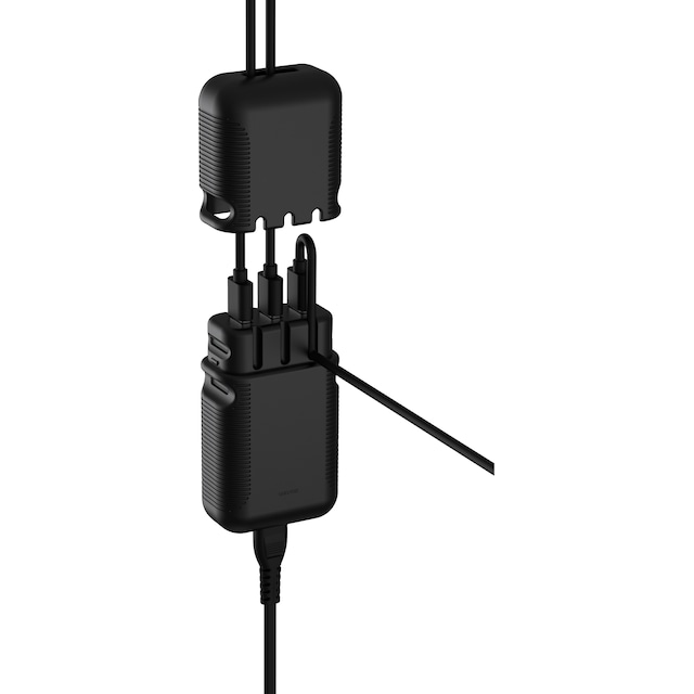 Unisynk Tripler USB multi-väggladdare (svart)