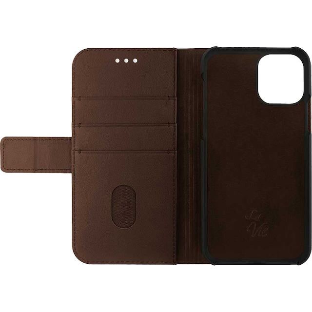 La Vie iPhone 11 Pro plånboksfodral (brun)