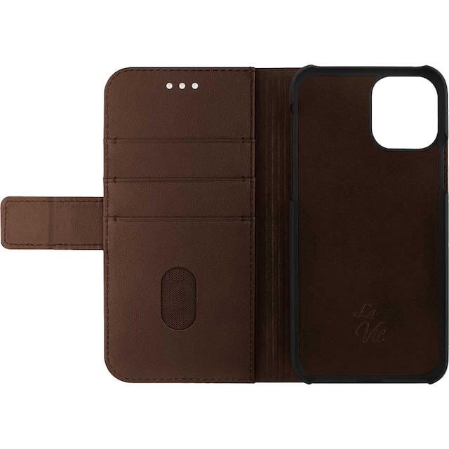La Vie iPhone 11 Pro Max plånboksfodral (brun)