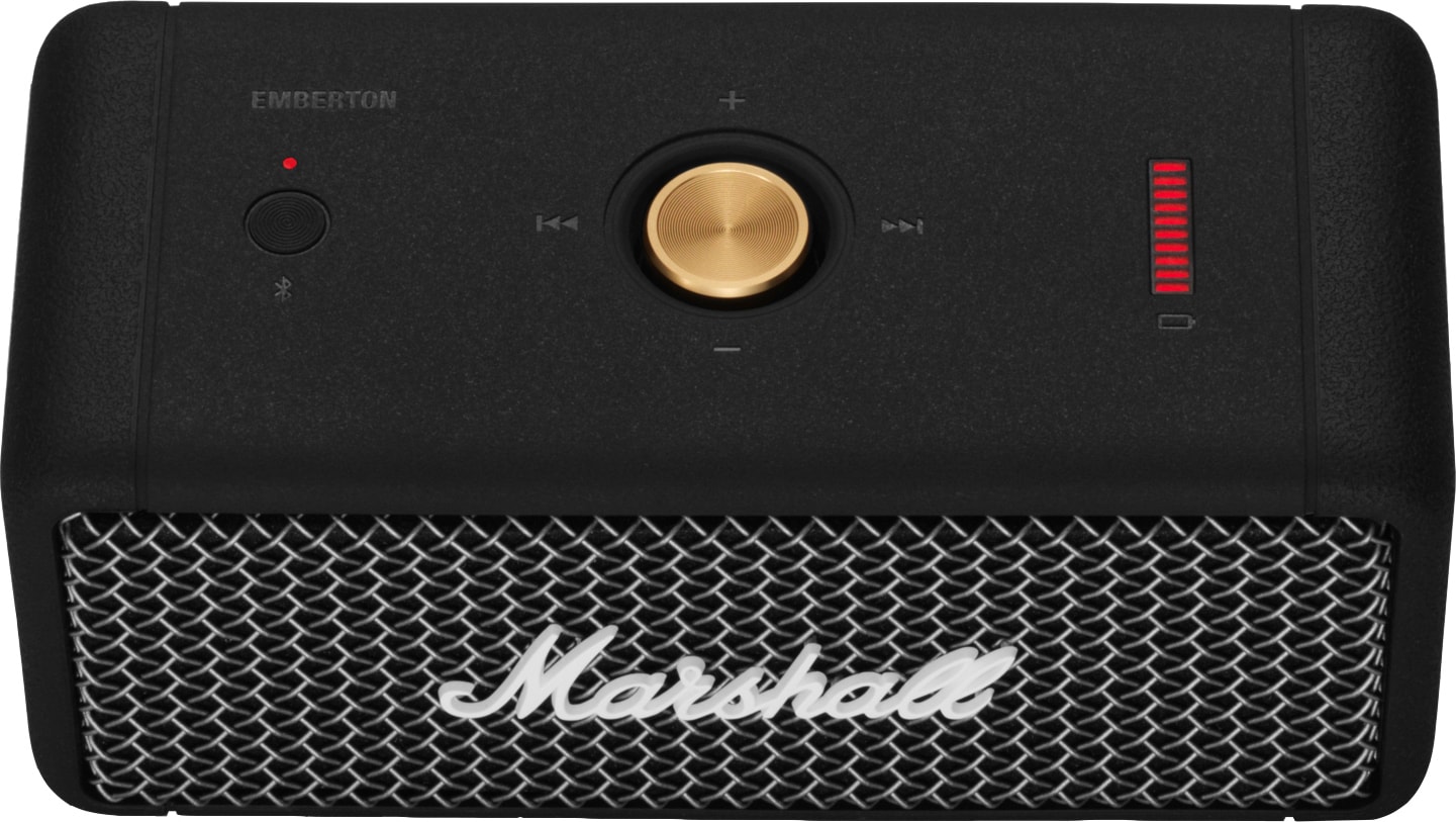 Marshall Emberton portabel högtalare (svart) - Högtalare - Elgiganten