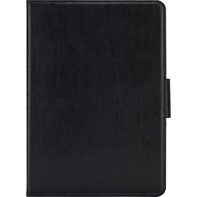 Sandstrom iPad 10.2" och 10.5" läder foliofodral (svart)