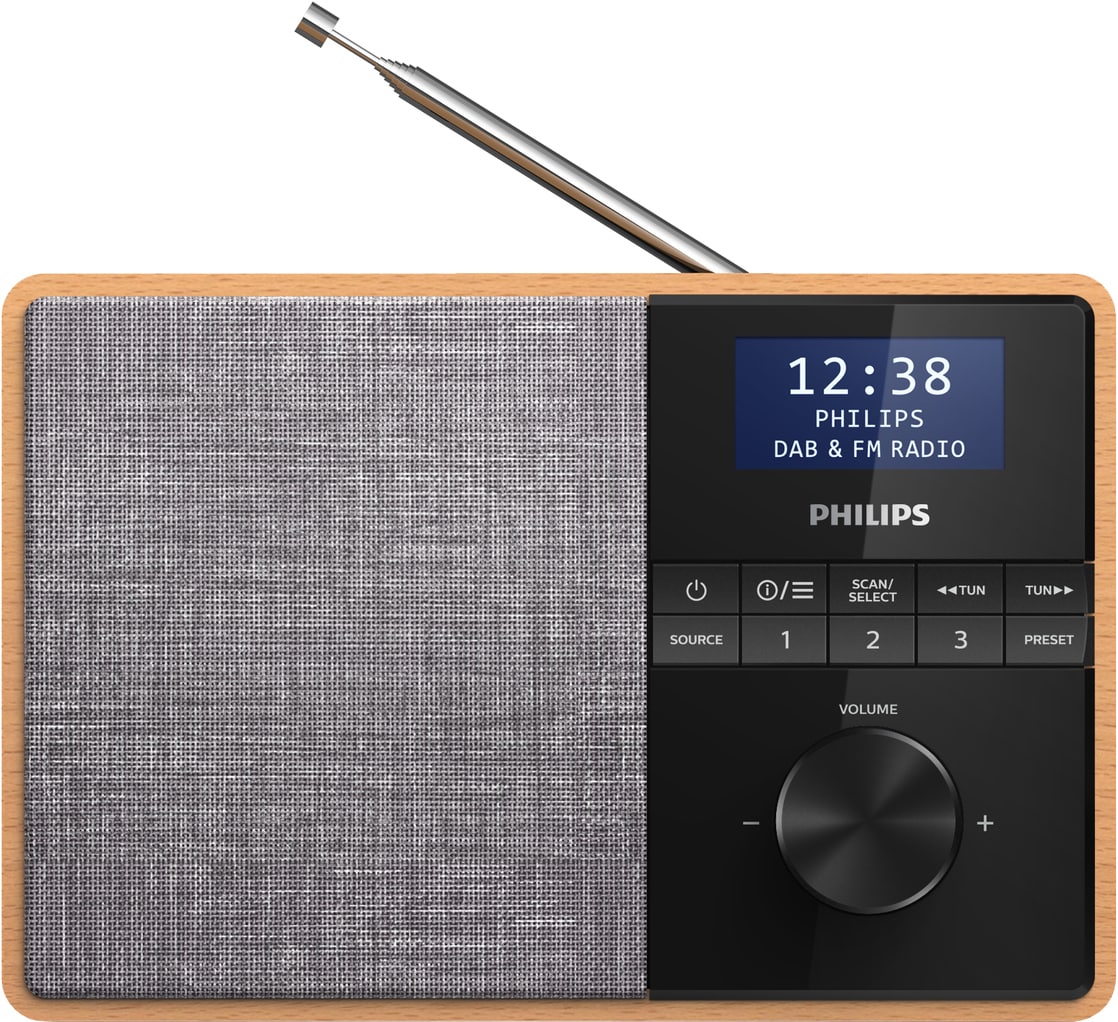 Philips bärbar DAB+/FM-radio TAR5505 - Elgiganten