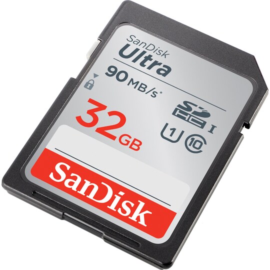 SanDisk Ultra SDHC/SDXC 32GB minneskort - Elgiganten