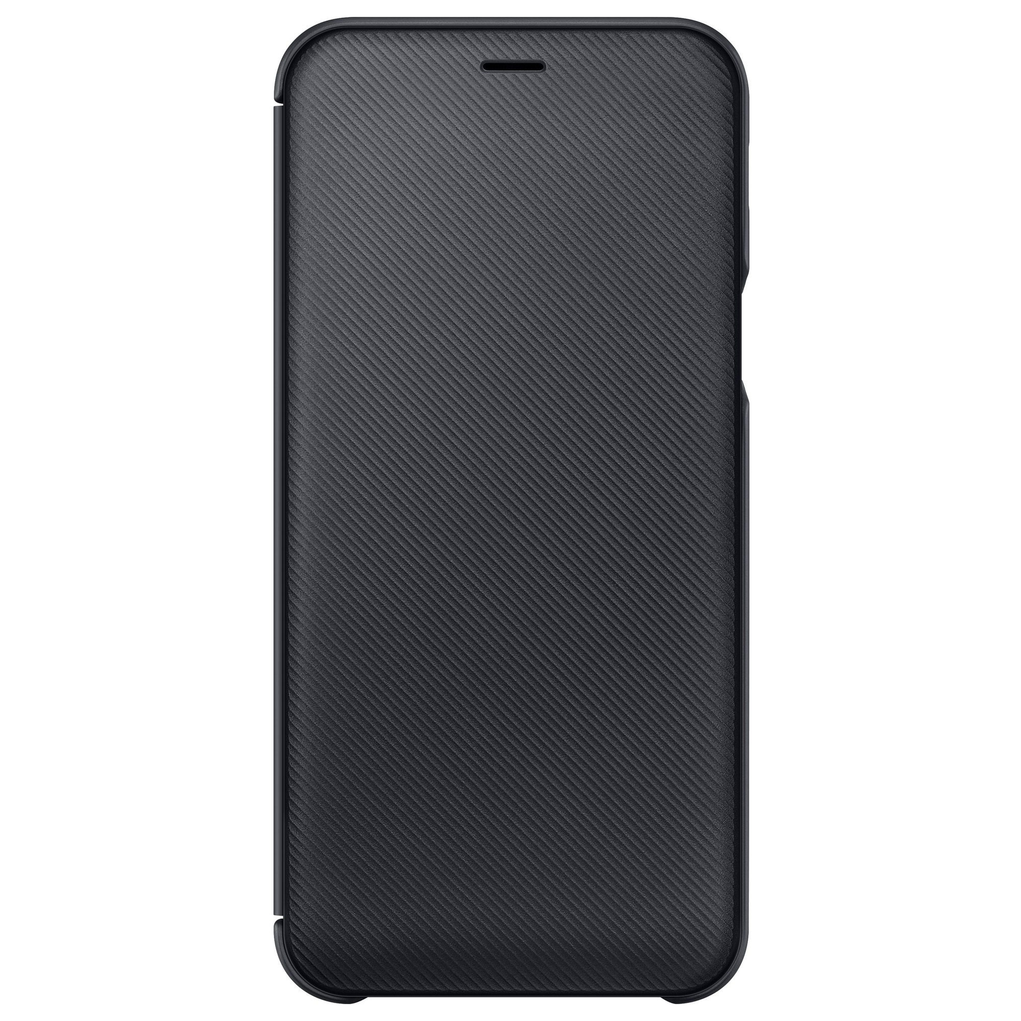 Samsung Galaxy A6 flip plånboksfodral (svart) - Elgiganten