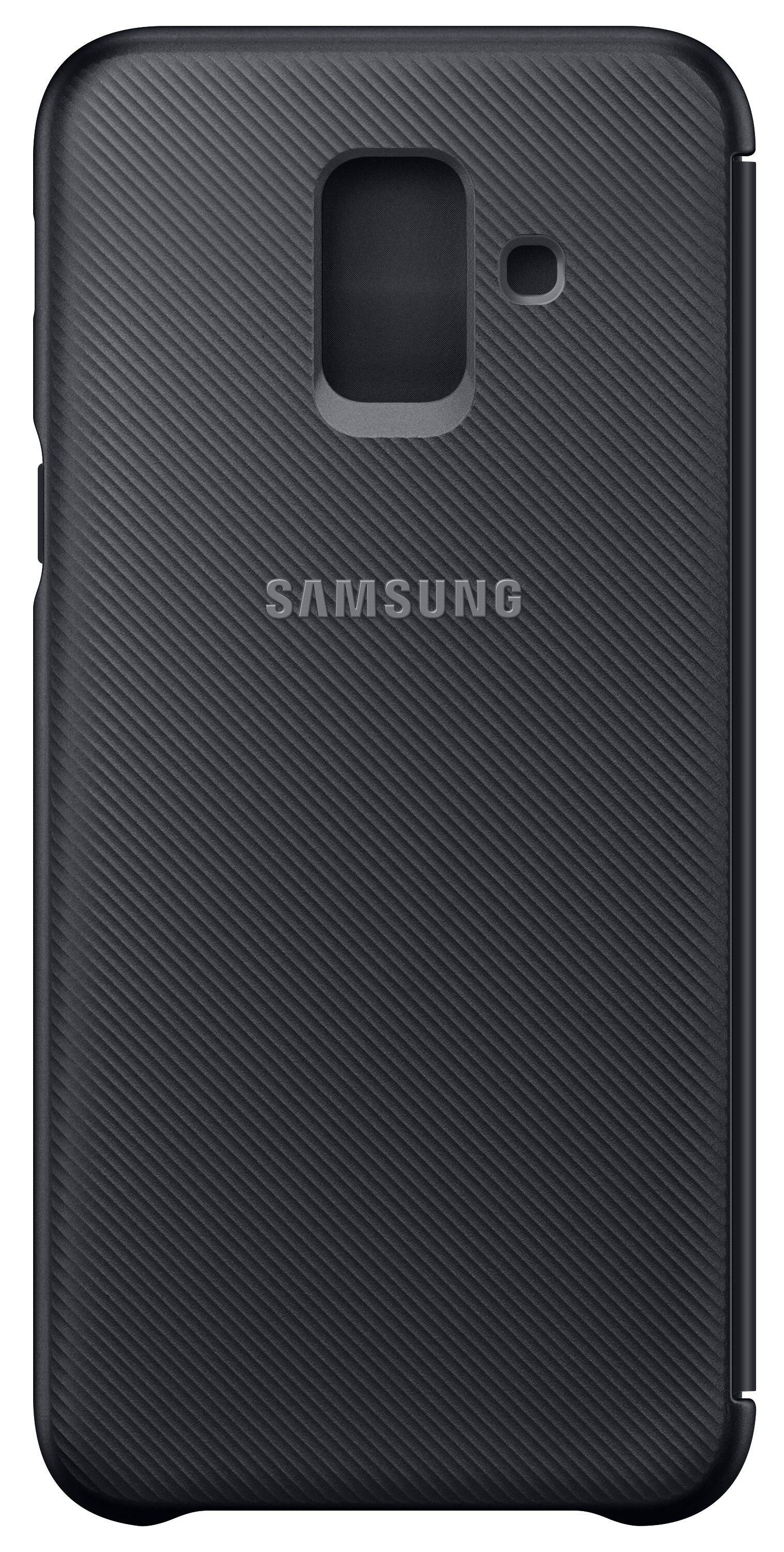 Samsung Galaxy A6 flip plånboksfodral (svart) - Skal och Fodral - Elgiganten