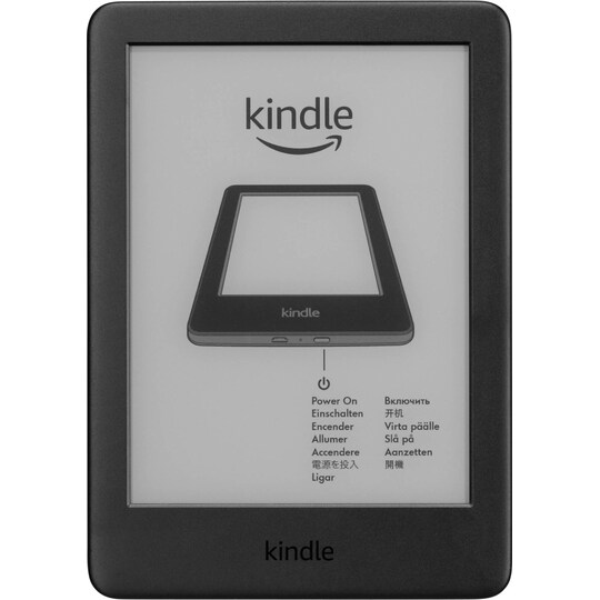 Amazon Kindle 6" (2019) läsplatta (svart) - Elgiganten