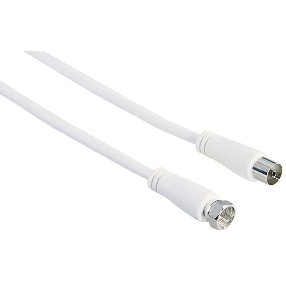 Hama antennkabel F-IEC hona (vit) - Antenn och Parabol - Elgiganten