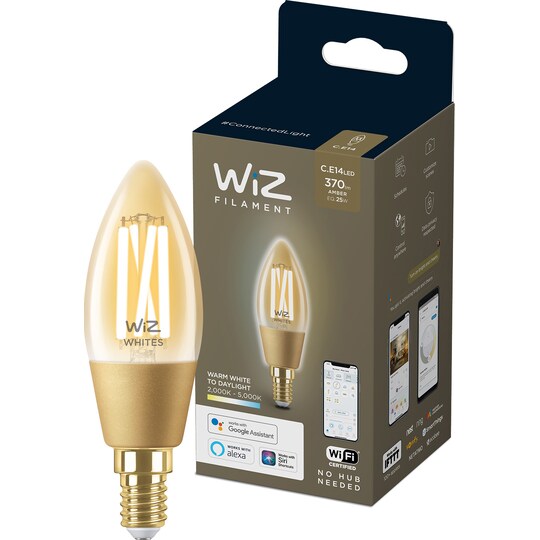 Wiz Light Mignon LED-lampa 5W E14 871869978725700 - Elgiganten