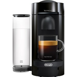NESPRESSO® VertuoPlus kaffemaskin av DeLonghi, Svart - Elgiganten