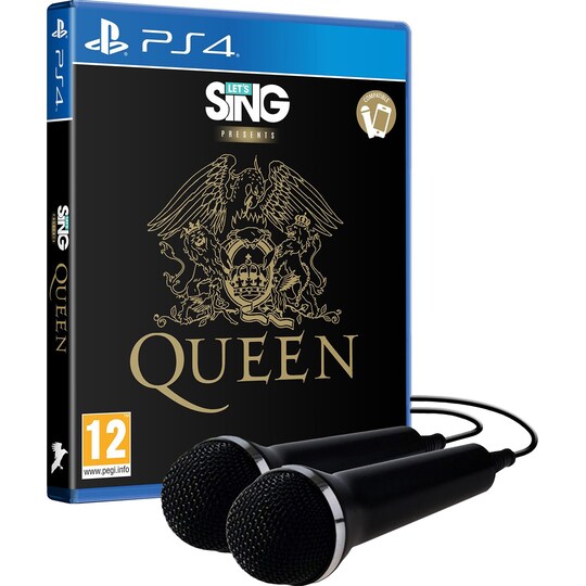 Let s Sing Presents Queen - förpackning med 2 mikrofoner (PS4) - Elgiganten