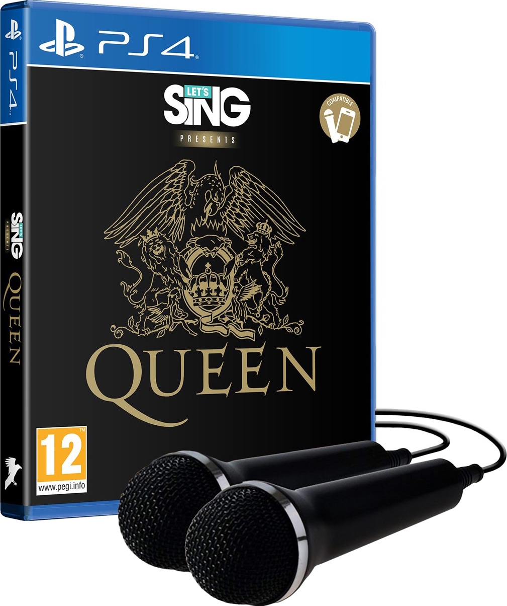 Let s Sing Presents Queen - förpackning med 2 mikrofoner (PS4) - Elgiganten