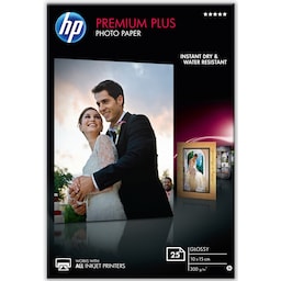 HP Fotopapper Premium Plus 25 ark