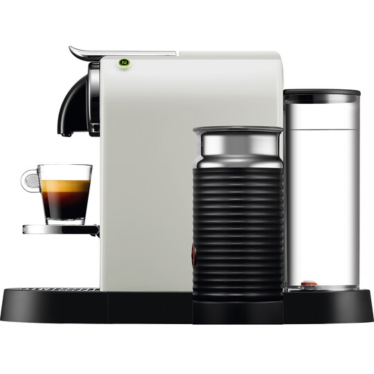 NESPRESSO® CitiZ And Milk kaffemaskin av DeLonghi, Vit​ - Elgiganten