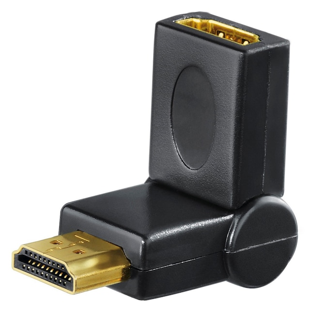 Hama HDMI-adapter - vinklad