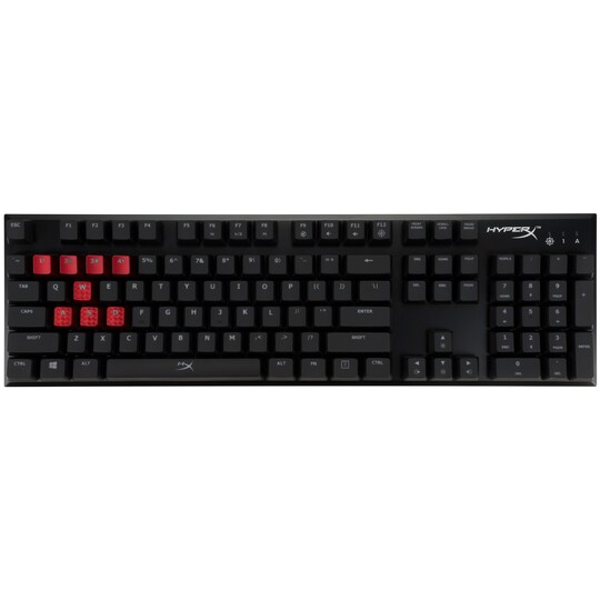 HyperX Alloy gaming tangentbord MX Red (svart) - Elgiganten