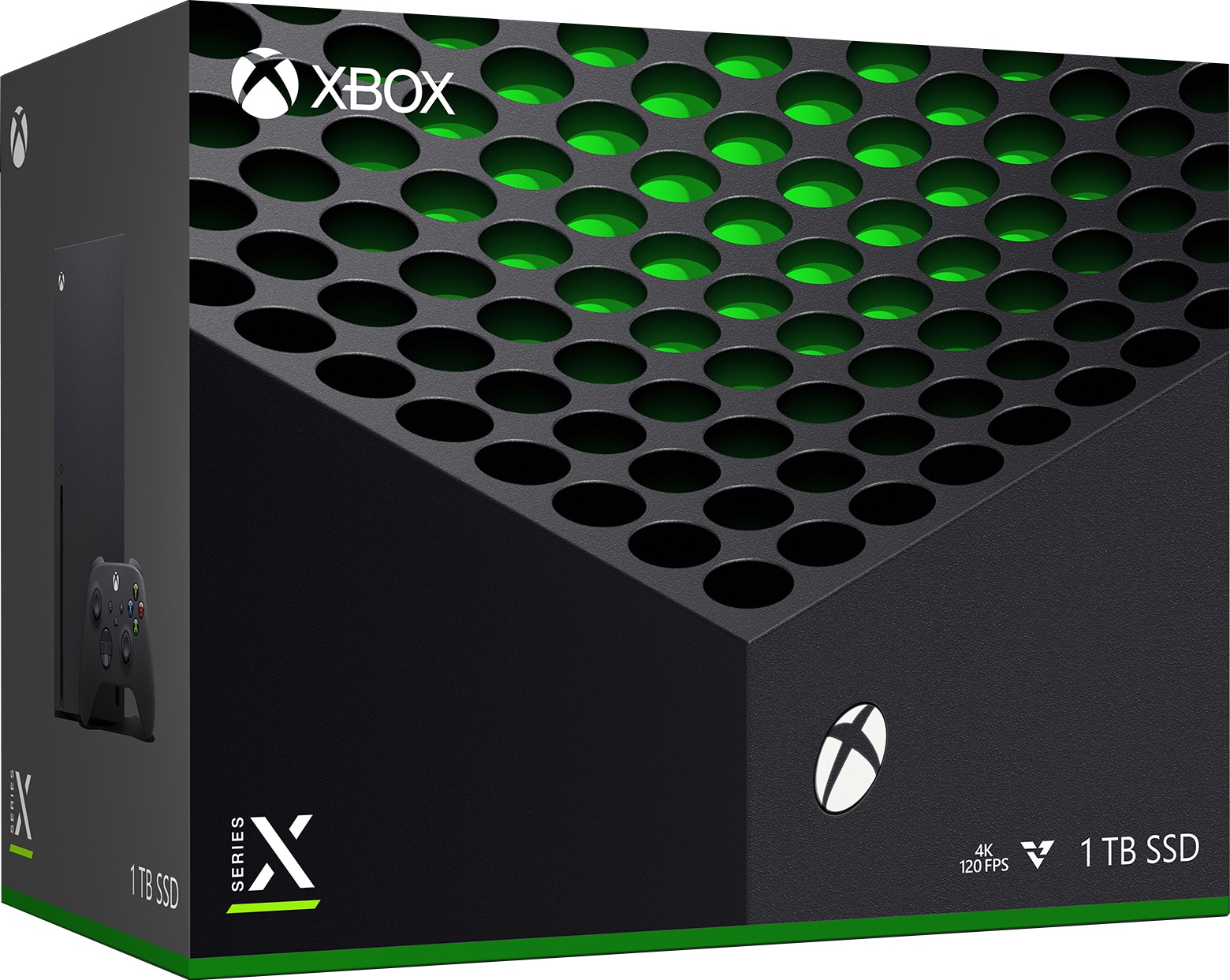 Xbox Series X 1 TB (svart) - Spelkonsol - Elgiganten