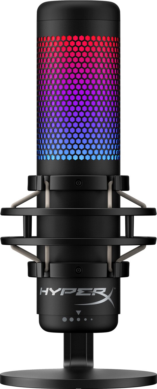 HyperX QuadCast S mikrofon - Streaming och inspelning gaming - Elgiganten