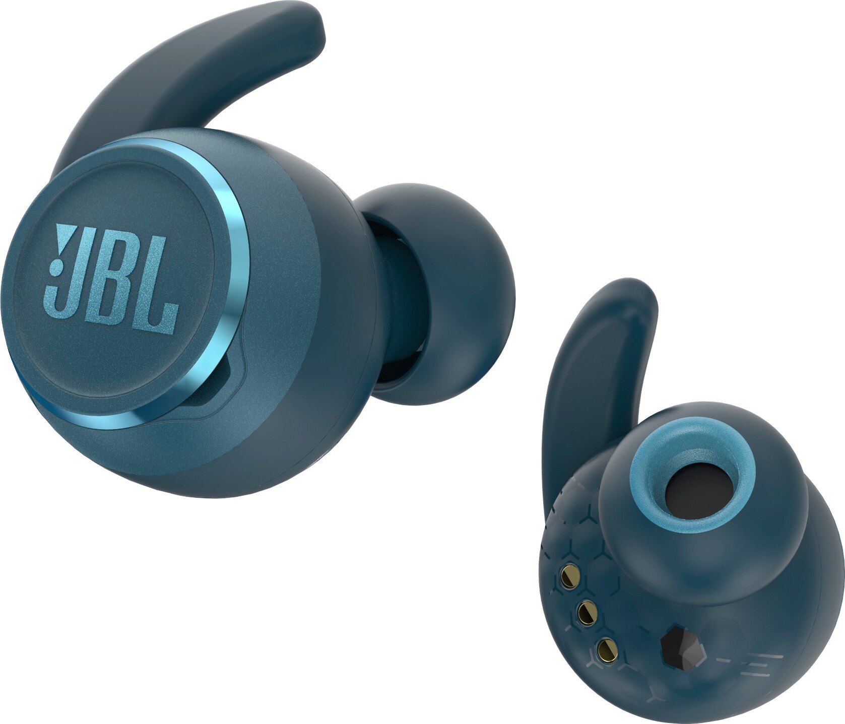 JBL Reflect Mini True Wireless in-ear hörlurar (blå) - Hörlurar - Elgiganten